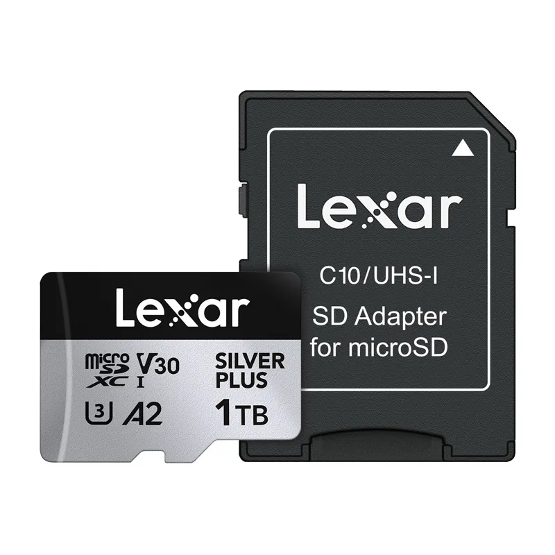 Lexar Silver Plus 64GB + adapter